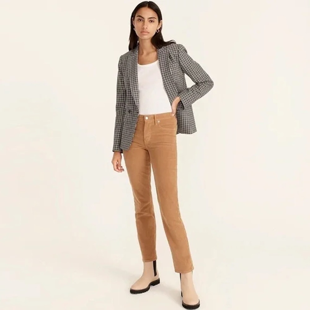 NWT - J. Crew - Vintage Straight Corduroy Pants in Light Cappuccino